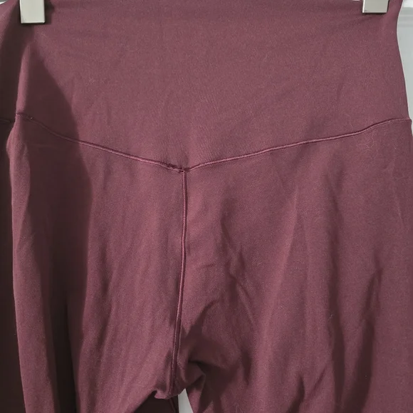 Aerie Offline Burgundy Leggings - Picture 5 of 7
